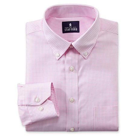 Stafford Executive Non-iron Cotton Pinpoint Oxford Shirt