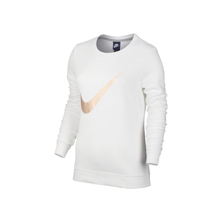 Nike Long Sleeve Fleece Crew Neck Tee
