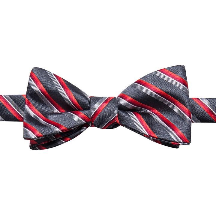 Jf J.ferrar Stripe Bow Tie