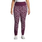 St. John's Bay Active Print Block Legging - Plus