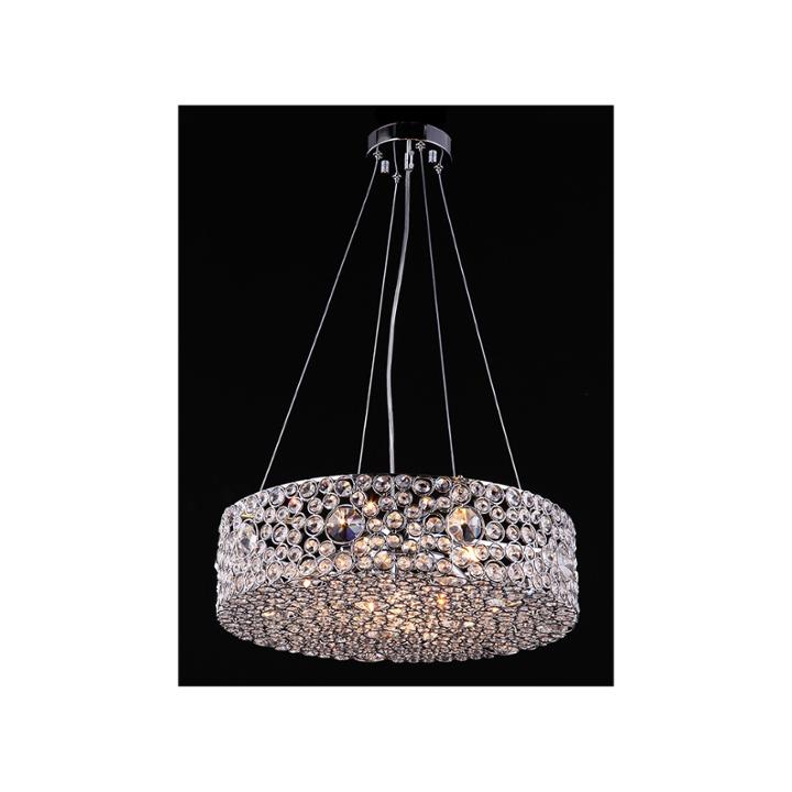 Decla 6-light Chrome Chandelier