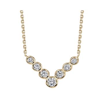 Sirena Diamond 14k Yellow Gold Necklace