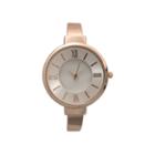 Olivia Pratt Womens Rose Goldtone Bangle Watch-10029