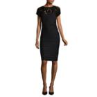 Scarlett Short Sleeve Sheath Dress - Tall