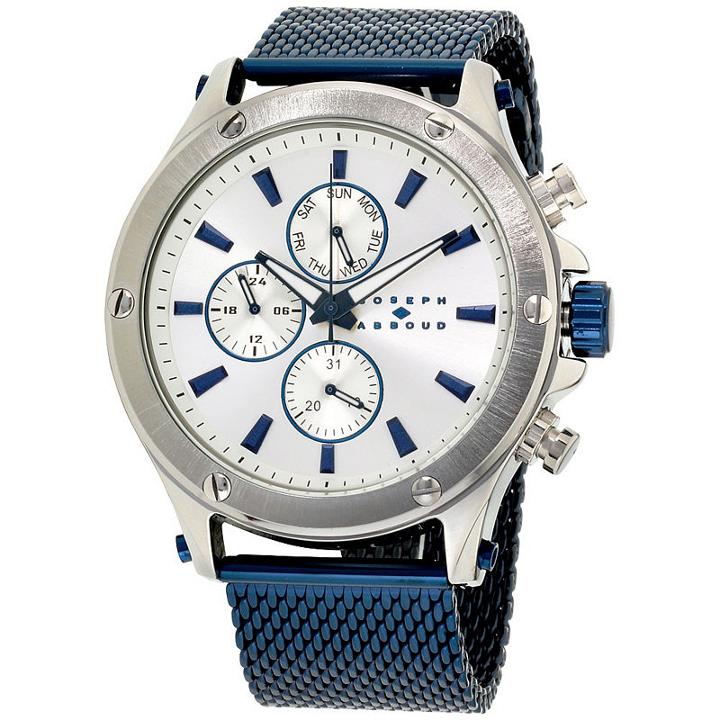 Joseph Abboud Mens Blue Strap Watch-ja3192s648-032