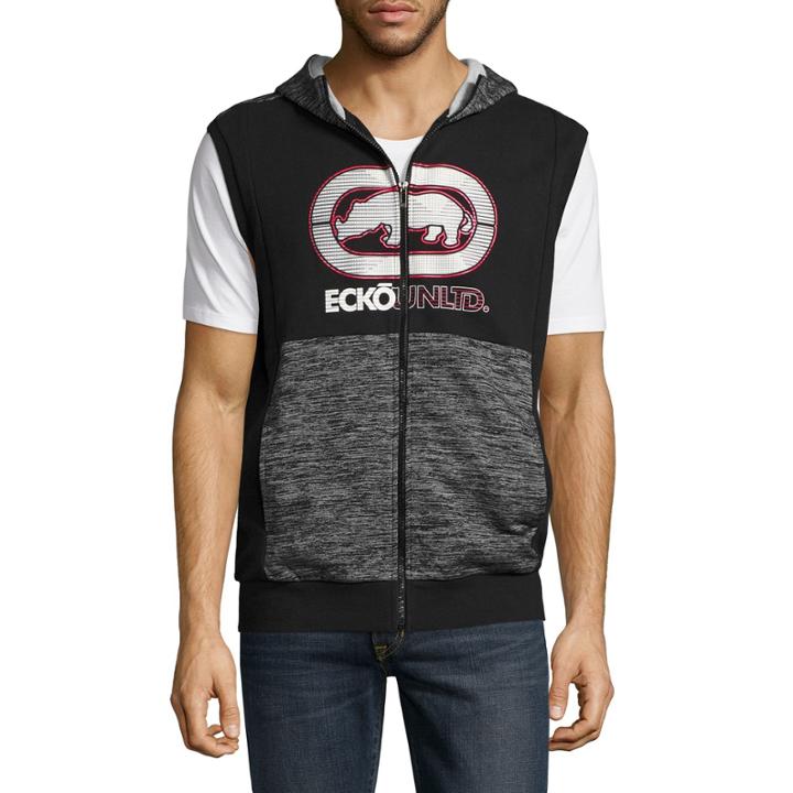 Ecko Unltd Sleeveless Hooded Neck T-shirt