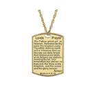 Personalized Lord's Prayer Pendant Necklace