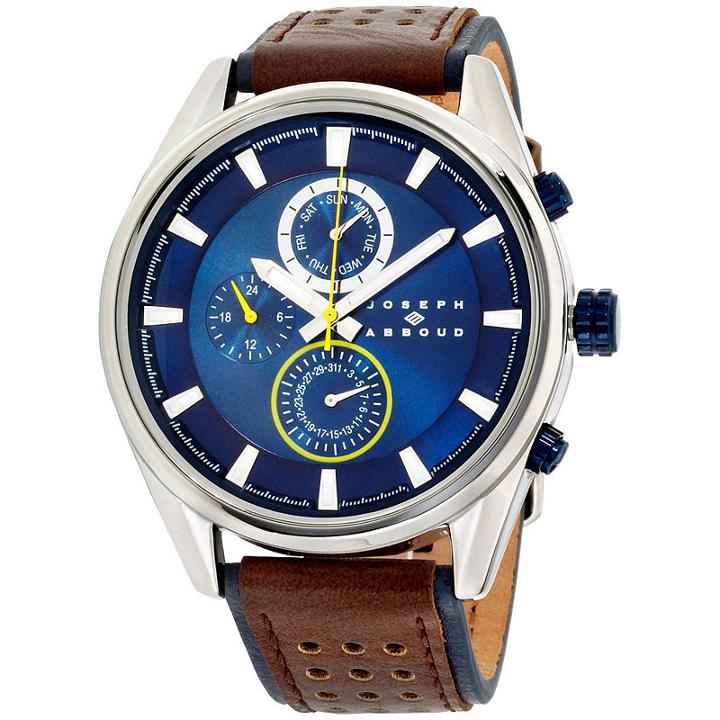 Joseph Abboud Mens Two Tone Strap Watch-ja3205s648-709