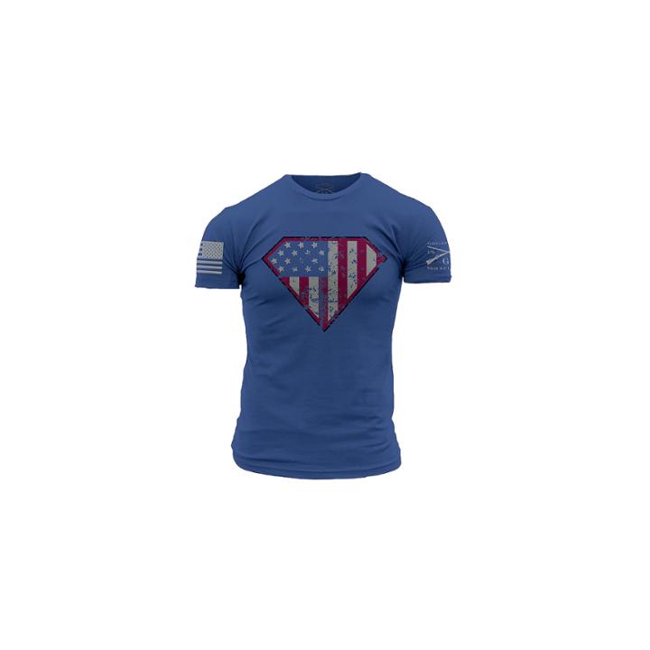 Grunt Style Super Patriot Graphic T-shirt