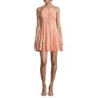 City Triangle Sleeveless Fit & Flare Dress-juniors