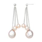 Cultured Freshwater Pearl Drop Earrings