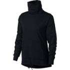 Nike Long Sleeve Cowl Neck T-shirt-womens