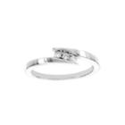 1/10 Ct. T.w. Diamond Sterling Silver 3-stone Promise Ring