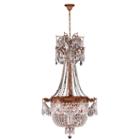 Winchester Collection 4 Light French Gold Finish And Crystal Chandelier