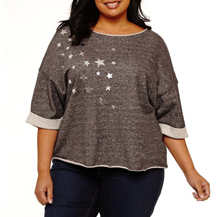 Project Runway Short Sleeve Sweatshirt-plus
