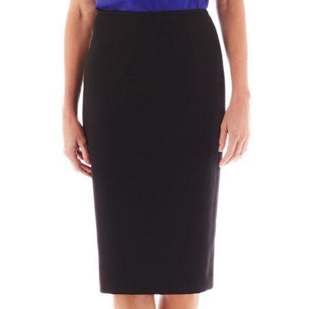Black Label By Evan-picone Pencil Skirt