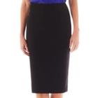 Black Label By Evan-picone Pencil Skirt