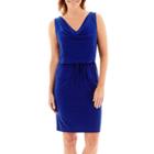Ronni Nicole Sleeveless Belted Blouson Dress - Petite
