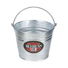 Behrens High Grade Steel 1205 5 Quart Hot Dipped Galvanized Steel Pail