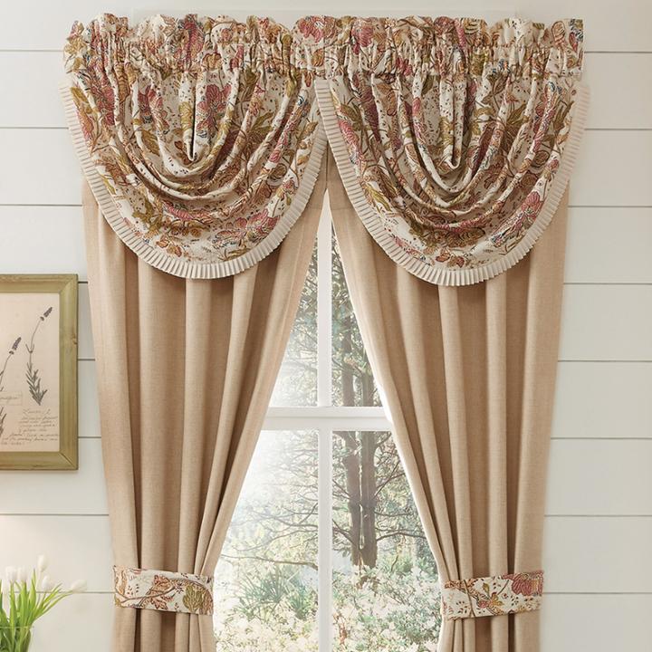 Croscill Classics Camille Rod-pocket Waterfall Valance