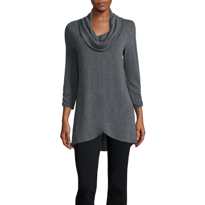 Alyx Long Sleeve Cowl Neck T-shirt