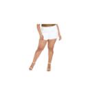 Fashion To Figure La Isla White Fringe Shorts-plus