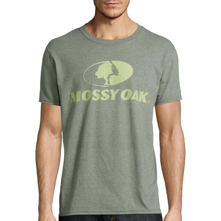 Mossy Oak Short-sleeve Solid Logo Tee