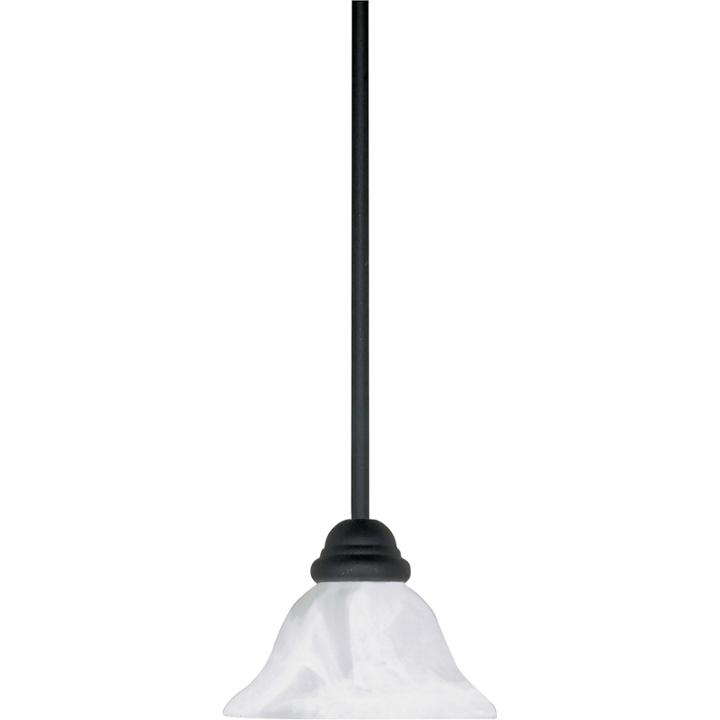 Filament Design 1-light Textured Black Pendant Mini-pendant