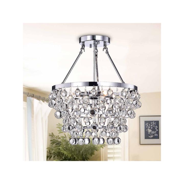 Warehouse Of Tiffany Crystal Grand Chandelier