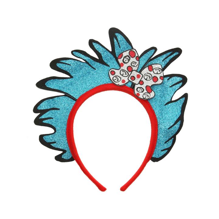 Thing 1 And 2 Glitter Child Headband