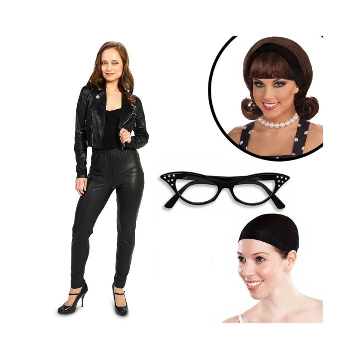 She's A 50's Rebel Adult Costume Kit