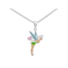 Disney Blue Crystal Round Pendant