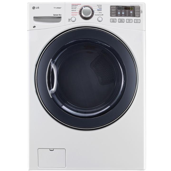 Lg 7.4 Cu. Ft. Ultra Large Capacity Steamdryer&trade; With Nfc Tag On Technology - Dlgx3571w