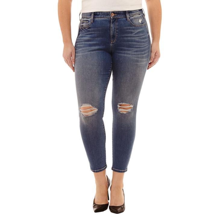Arizona Super Slim Fit Jeggings-juniors Plus
