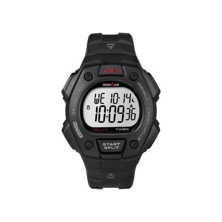 Timex Ironman Mens Black Resin Strap 30-lap Watch T5k8229j