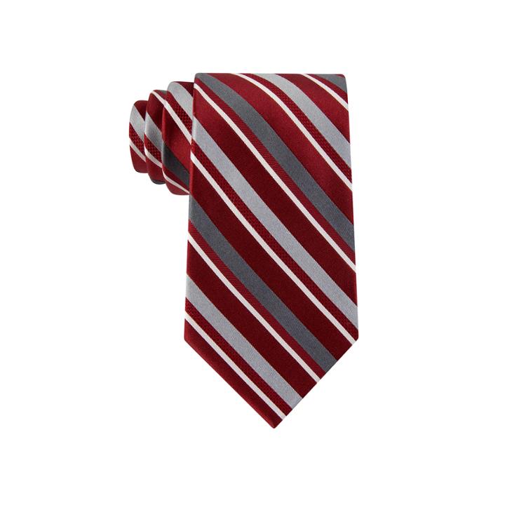 Stafford Brett Stripe Silk Tie