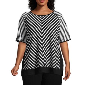 Lark Lane Silky French Terry Tunic - Plus
