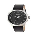 Simplify Unisex Black Strap Watch-sim4202
