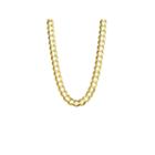 14k Yellow Gold 7mm Curb Necklace 22