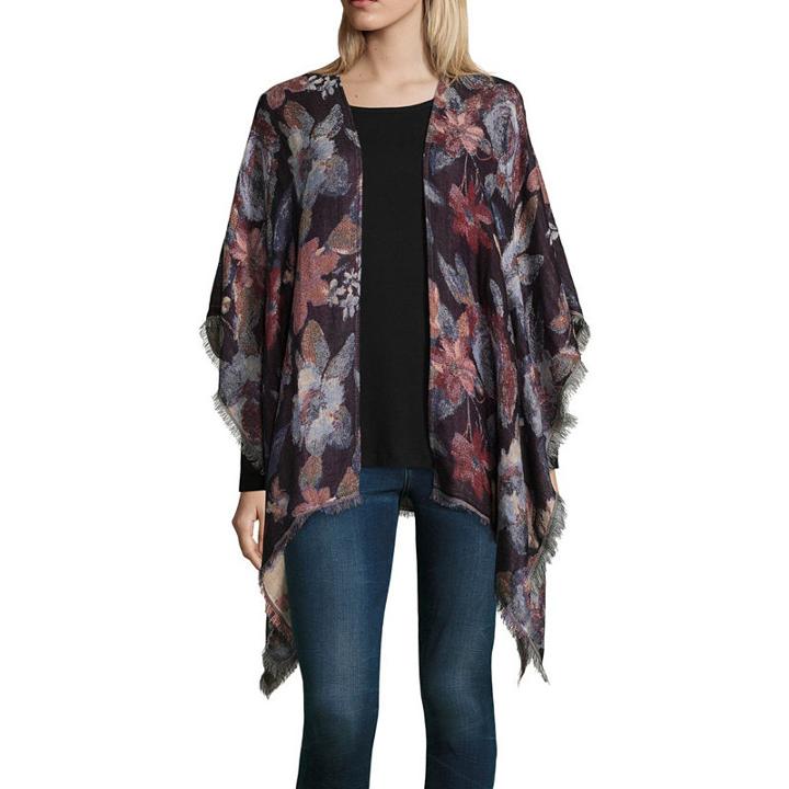 Mixit Woven Floral Wrap
