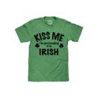 St. Patty's Kiss Me I Am Pretending To Be Irish Short-sleeve Graphic T-shirt