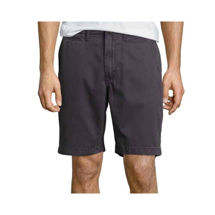 Arizona Flex Surfer Prep 8 Inseam Flat-front Shorts