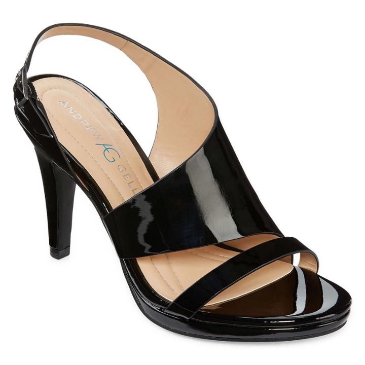 Andrew Geller Theola Womens Heeled Sandals