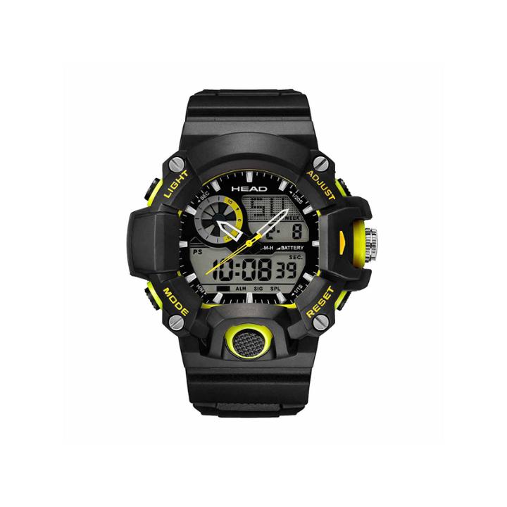 Head Freeride Mens Black Strap Watch-he-105-01