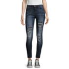 Vanilla Star Destructed Skinny Fit Jeans-juniors