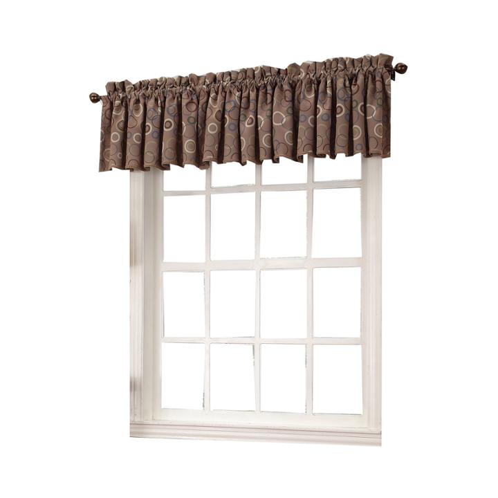 Sun Zero Melanie Room-darkening Rod-pocket Valance