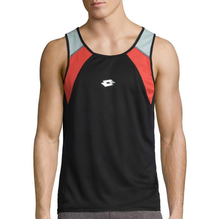 Lotto Short-sleeve Jersey Mesh Tank Top