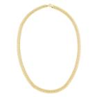 Made In Italy 18k Gold 17 Inch Chain Necklace