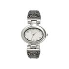 Olivia Pratt Womens Silver Tone Bangle Watch-10022