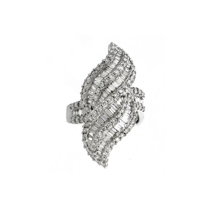 Limited Quantities 2 1/4 Ct. T.w. Diamond 14k White Gold Ring